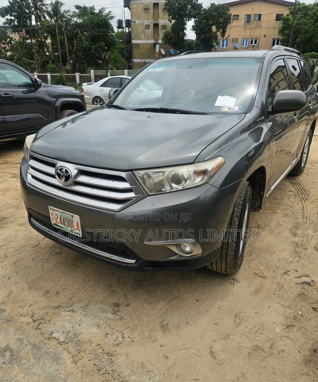 Toyota Highlander 2012 Green