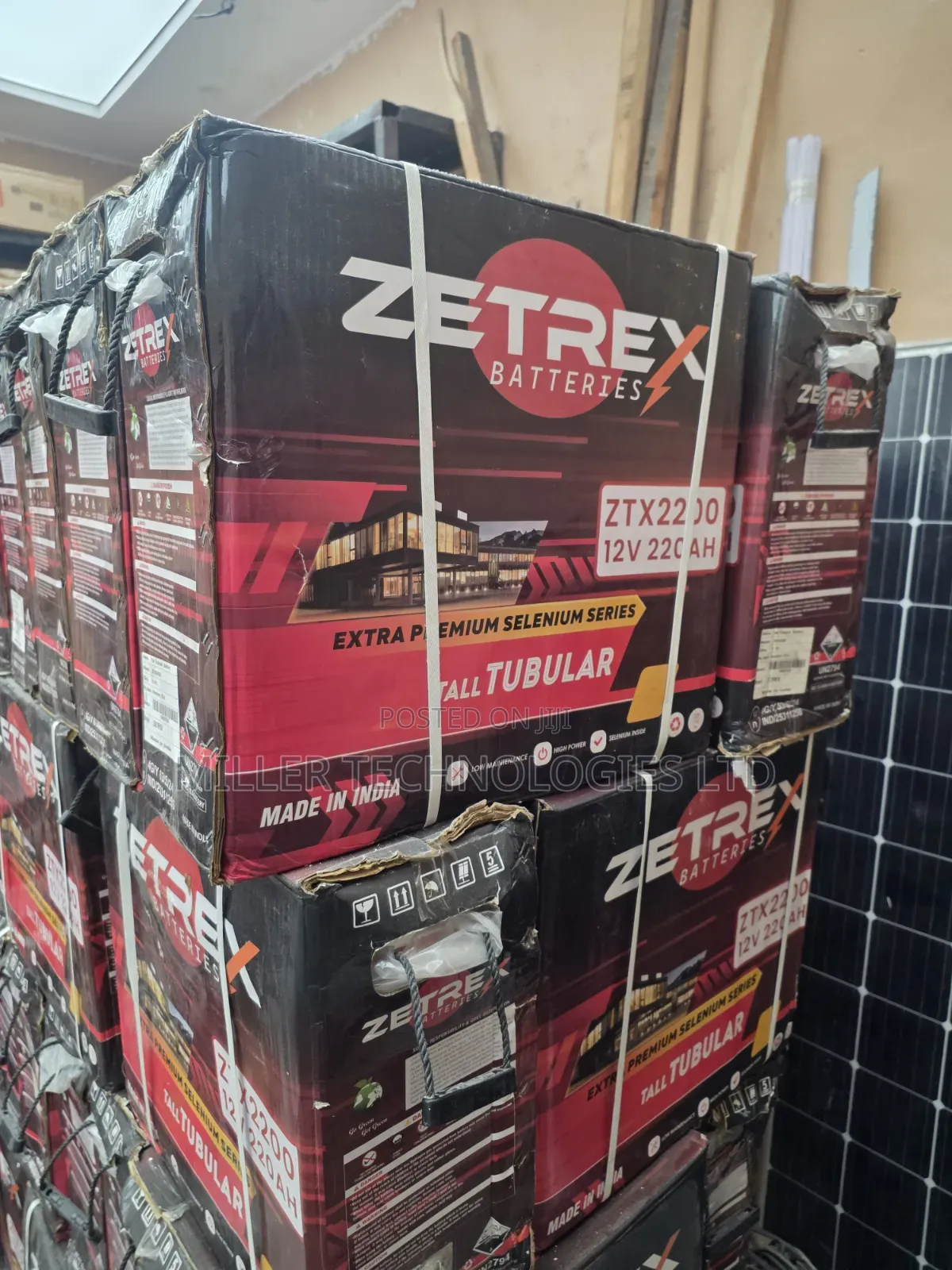 ZETREX TUBULAR BATTERY 220ah 12v Available Now