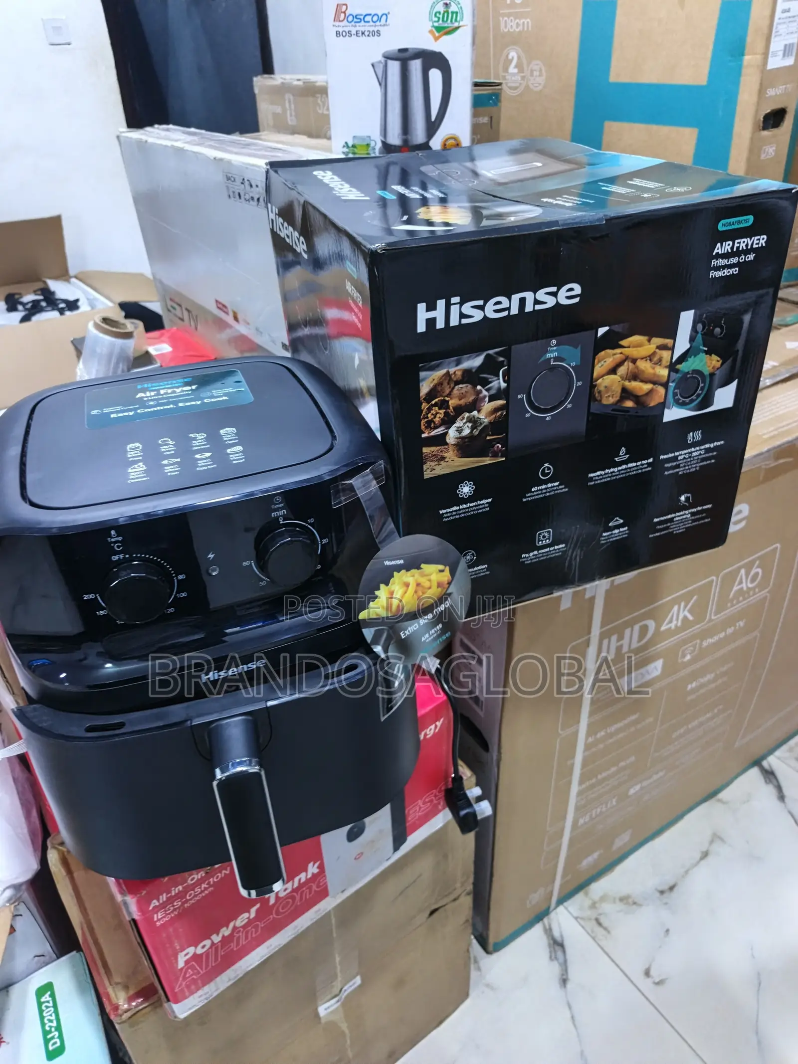 Hisense 8L Smart Cooker – Modern Air Fryer