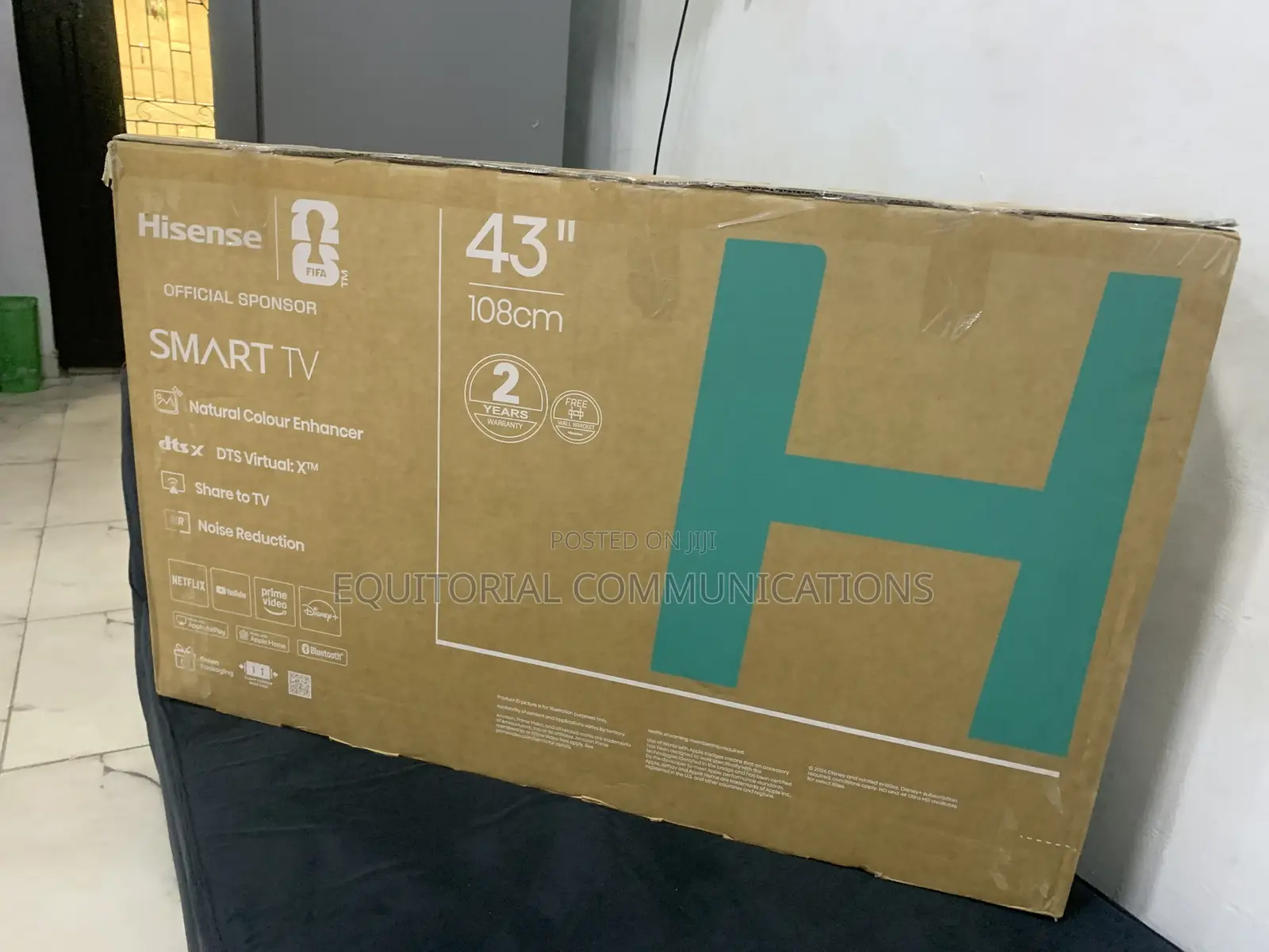Hisense 43-Inch Smart TV With Multiple HDMI Ports
