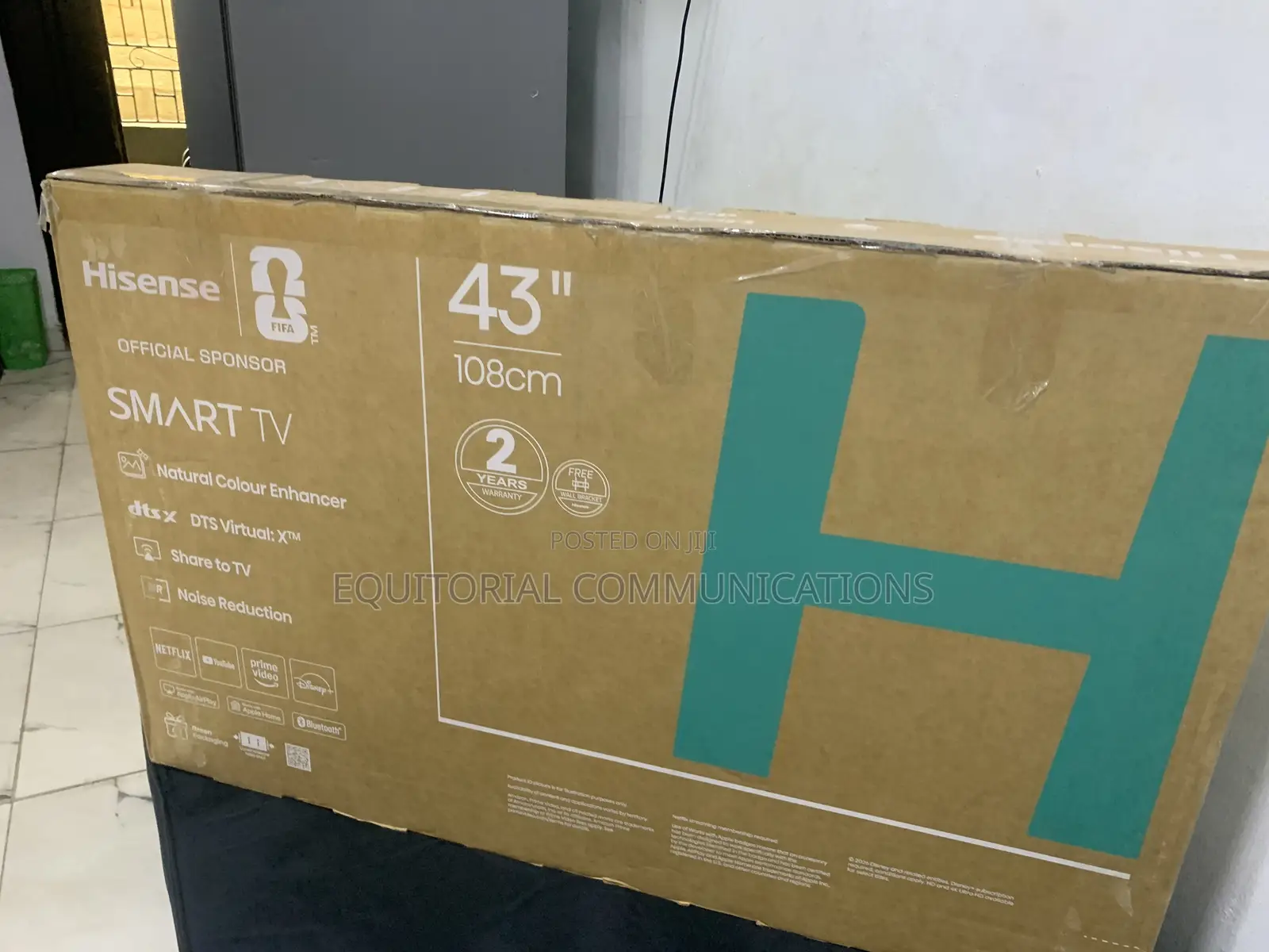 Hisense 43-Inch Smart TV – Simple, Smart, and Stylish
