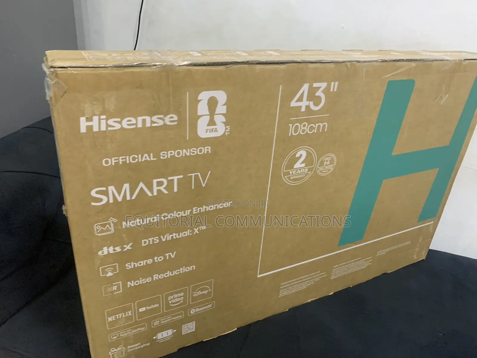 Hisense 43-Inch Smart TV – Simple, Smart, and Stylish