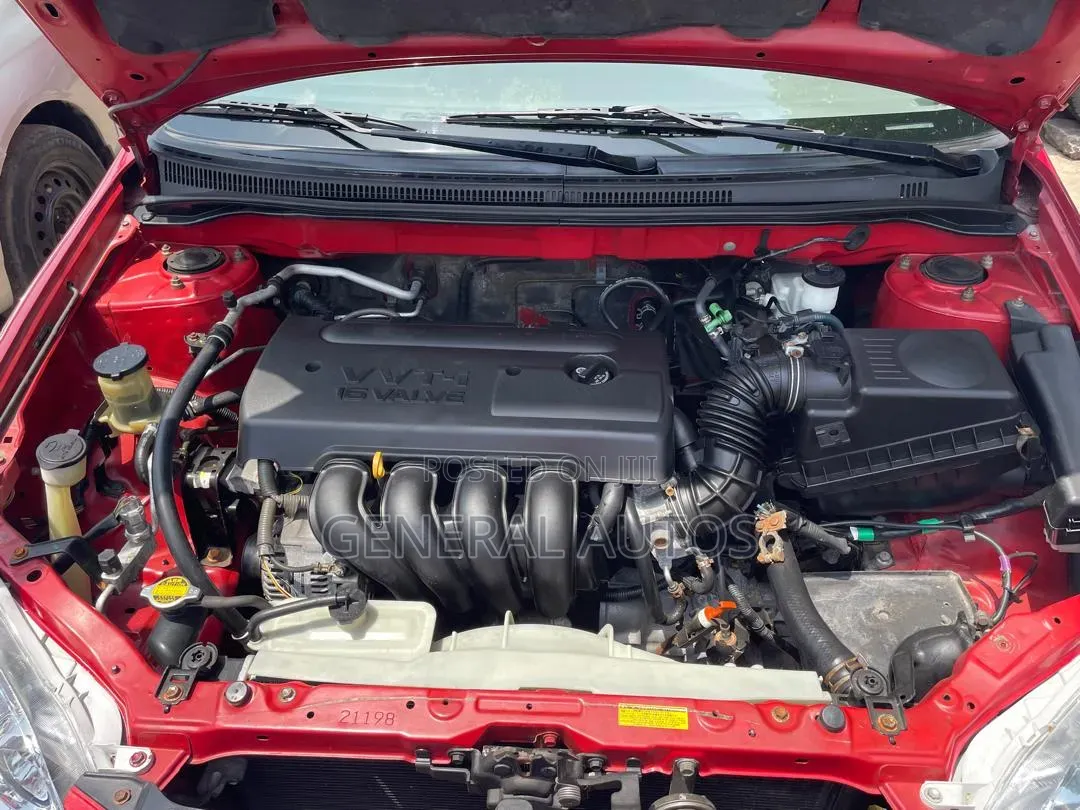 Toyota Corolla 2007 Maroon