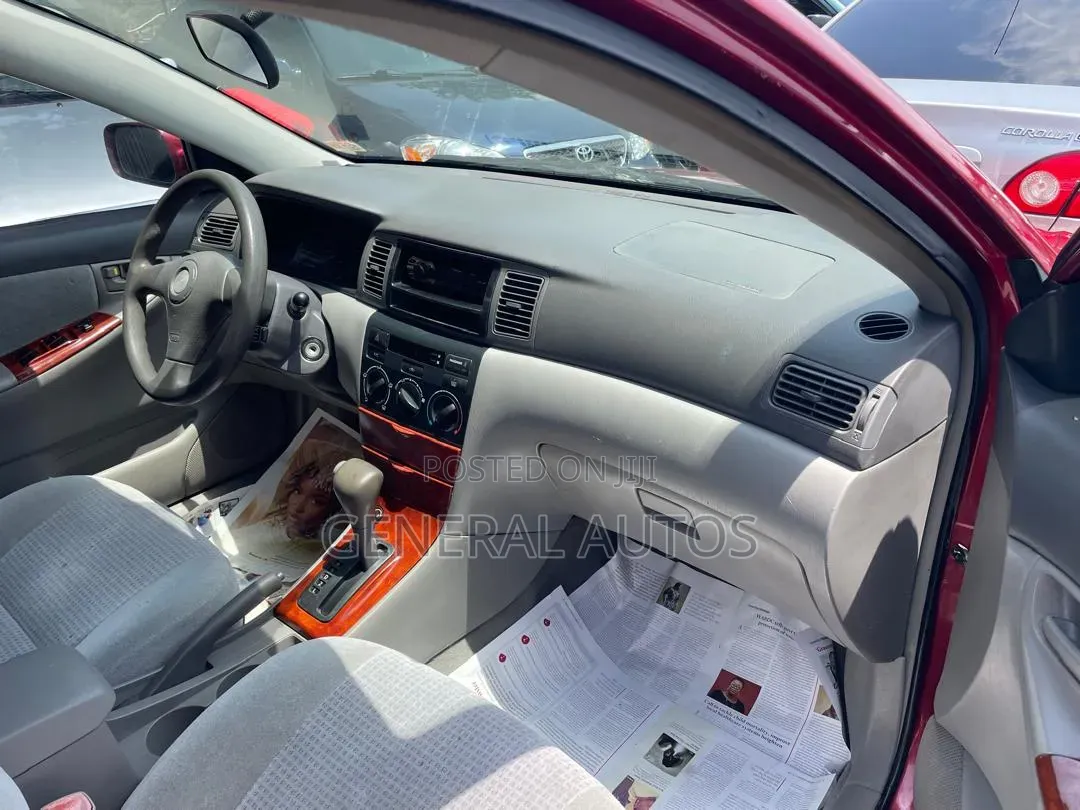 Toyota Corolla 2007 Maroon
