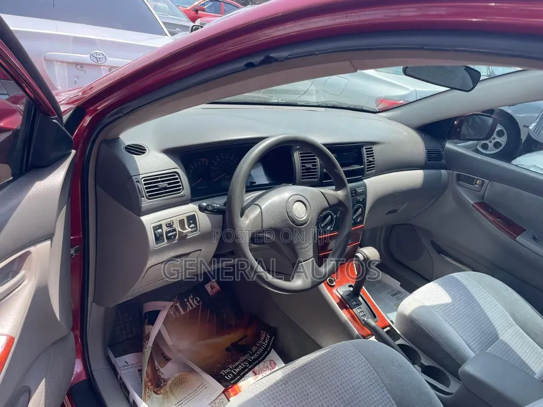 Toyota Corolla 2007 Maroon