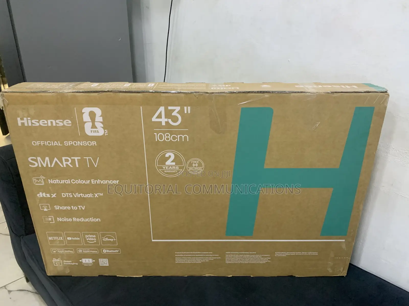 Hisense 43-Inch Smart TV With Smooth Streaming Experience