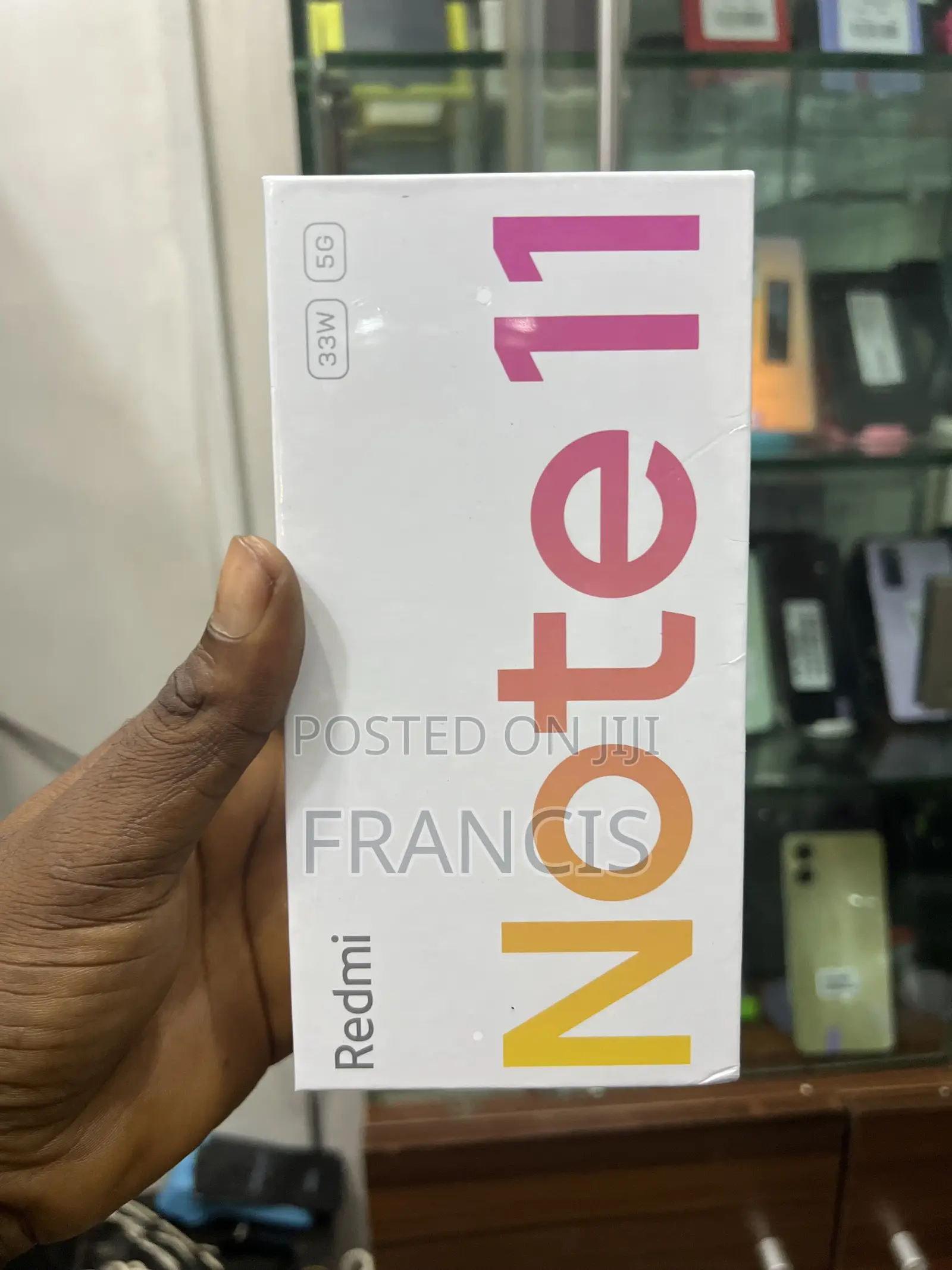 New Xiaomi Redmi Note 11 256 GB Black