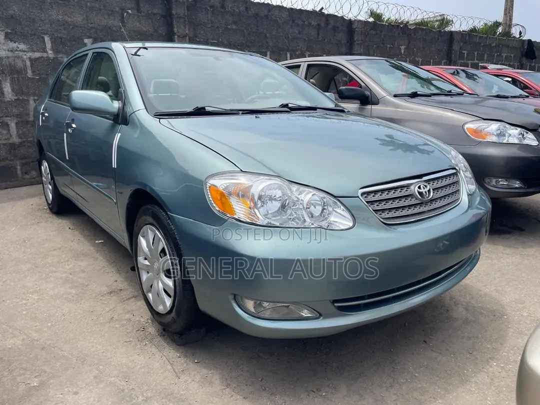 Toyota Corolla 2007 Green