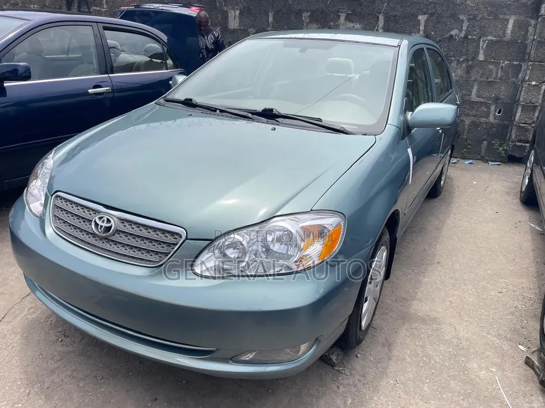 Toyota Corolla 2007 Green