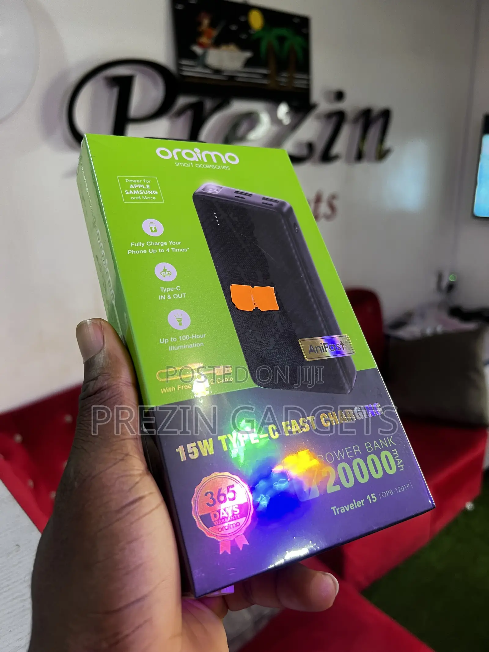 Oraimo 20,000mah Power Bank