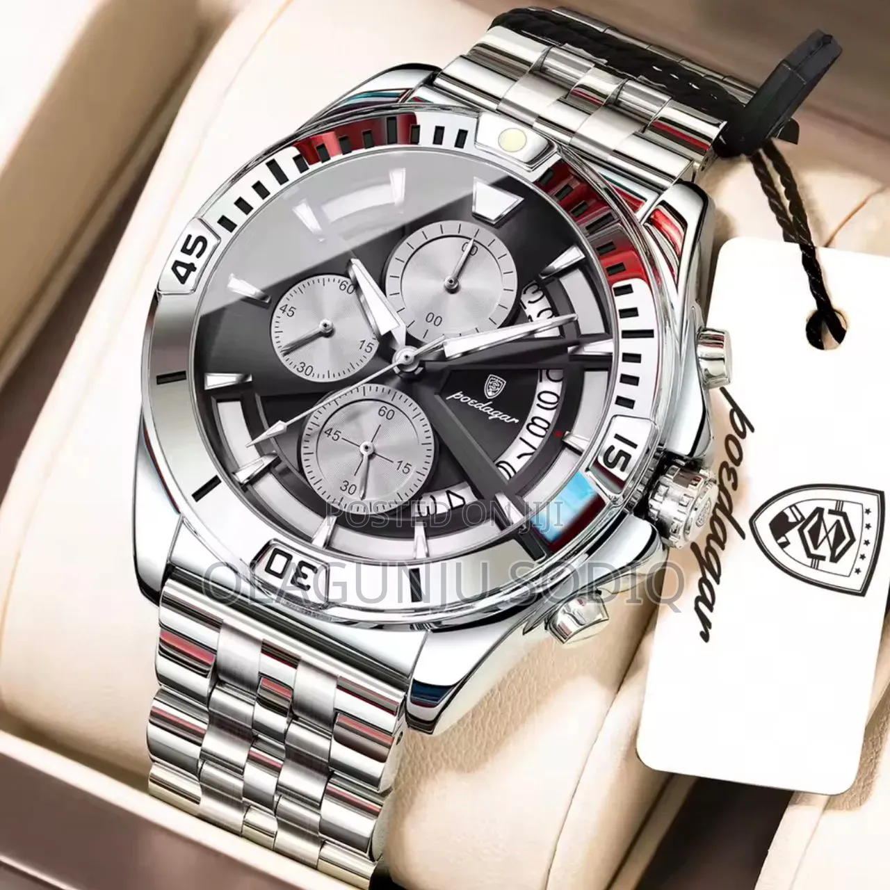Poategar Wrist Watch