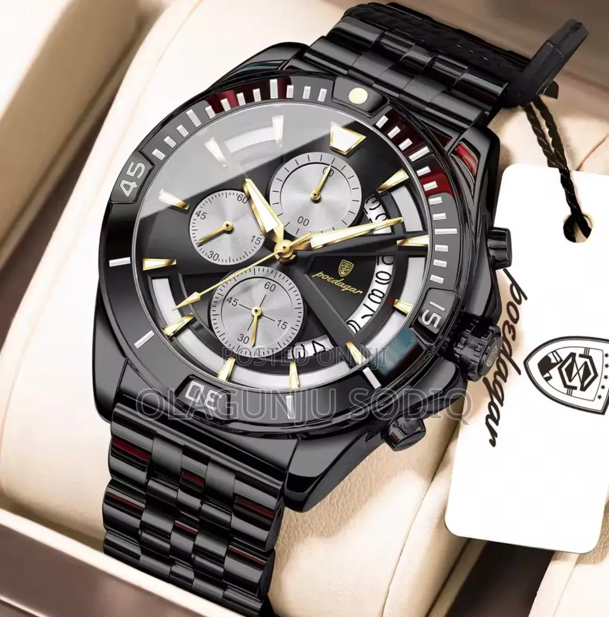Poategar Wrist Watch