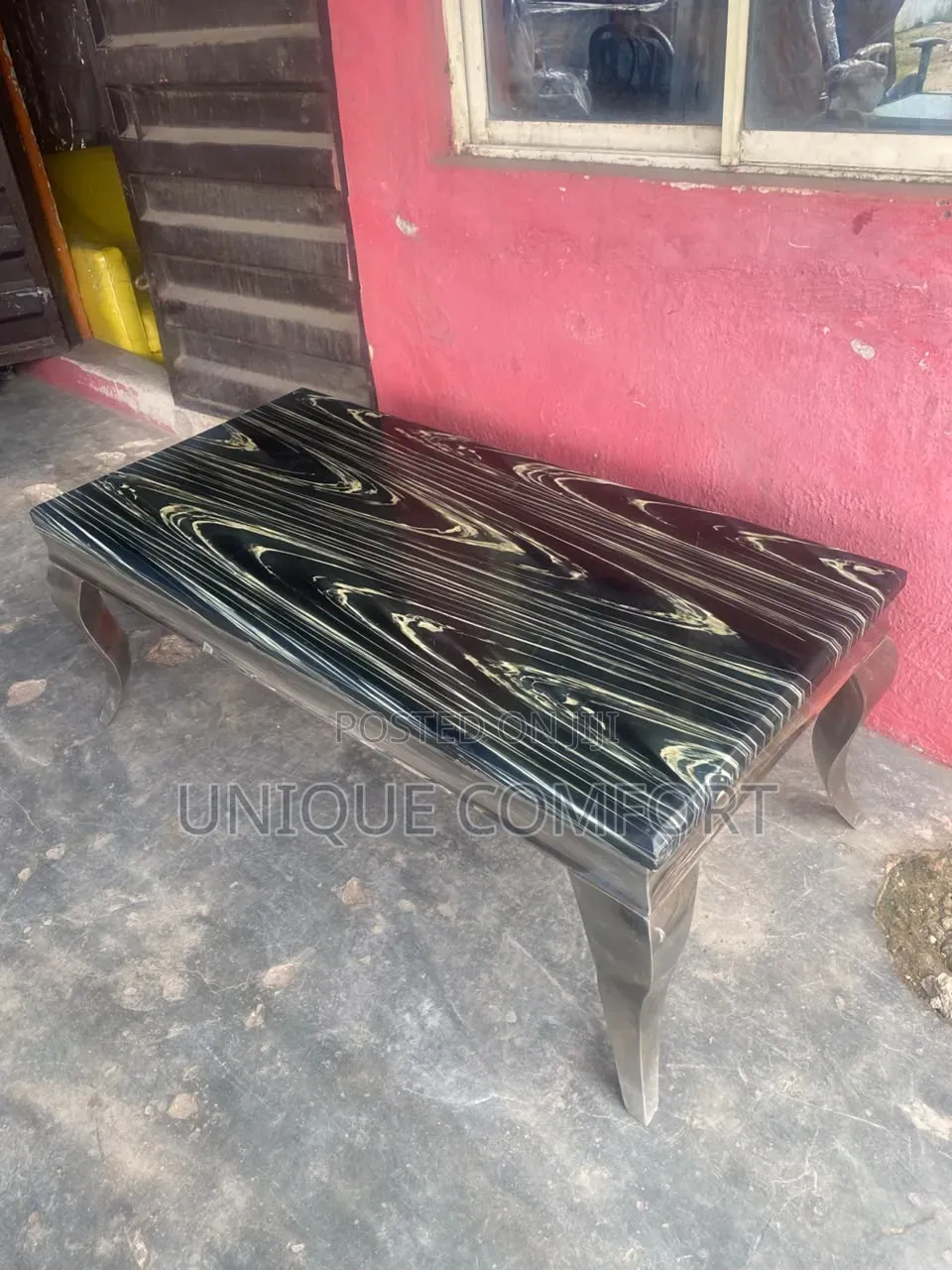 Imported Original Marble Top Center Table
