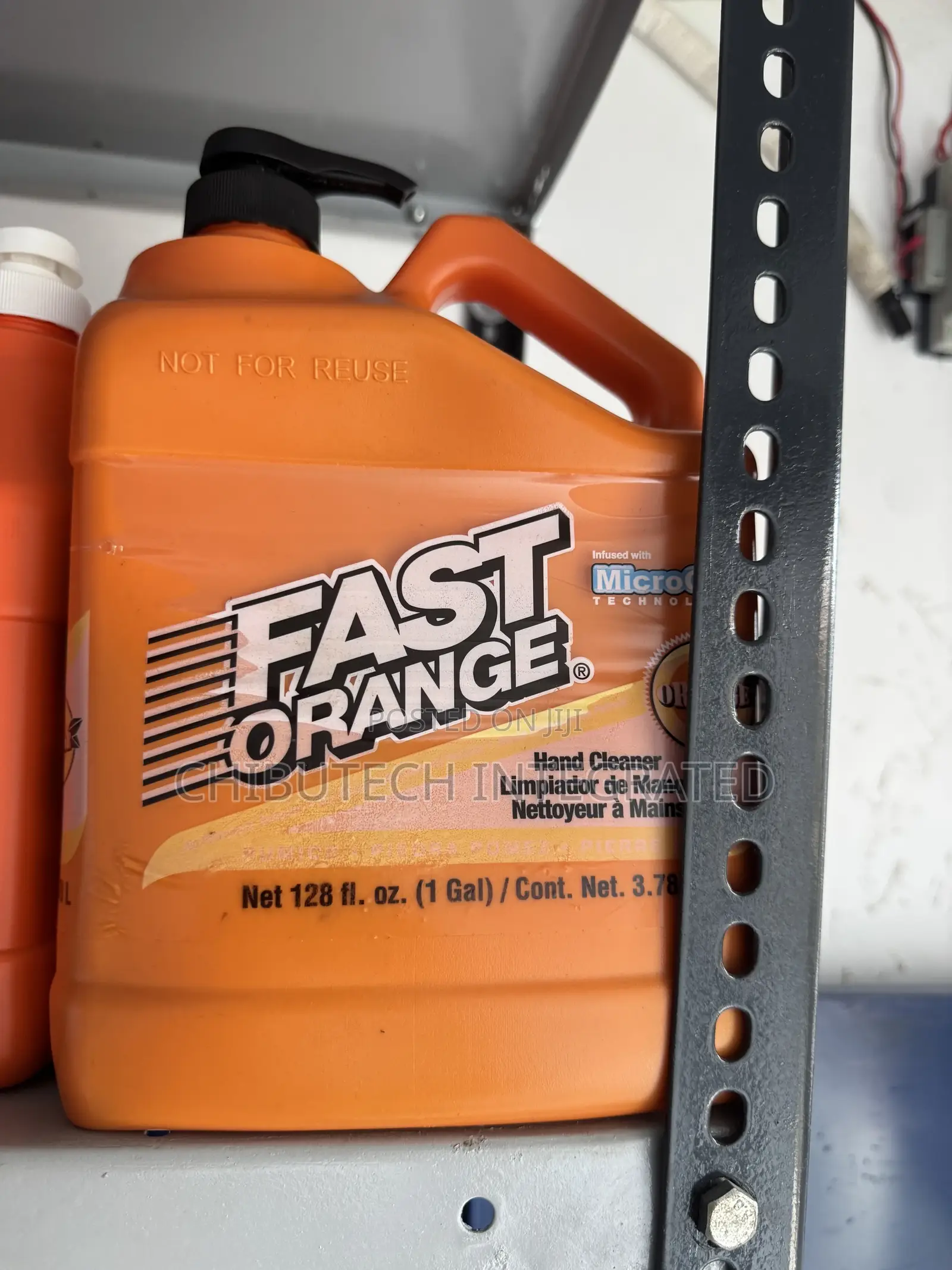 1-Gallon (3.78 Liter) Jug of Permatex Fast Orange Pumice Hand Cleaner