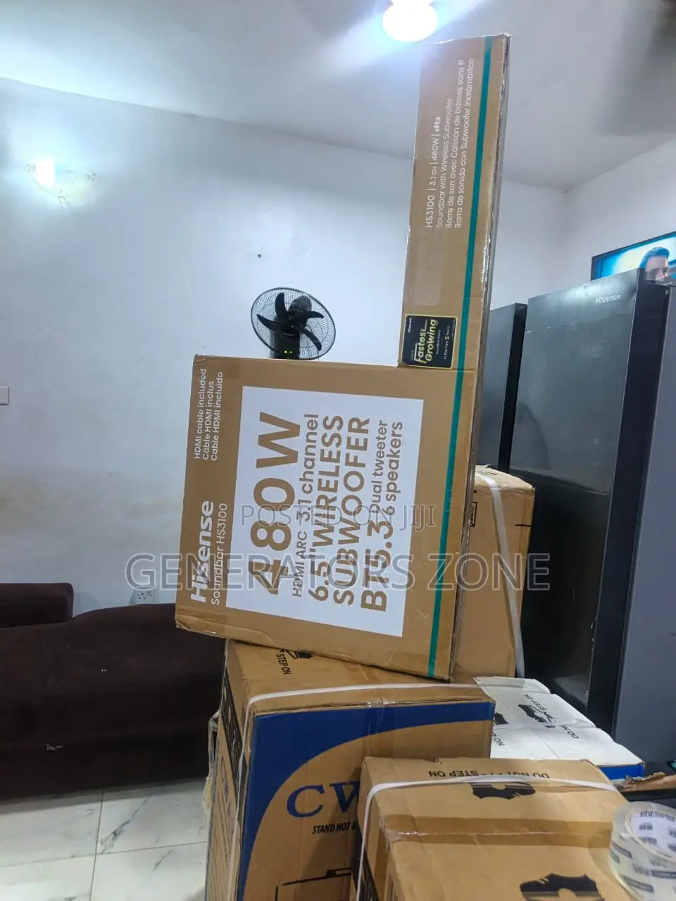 Hisense Wireless Subwoofer Soundbar 480W