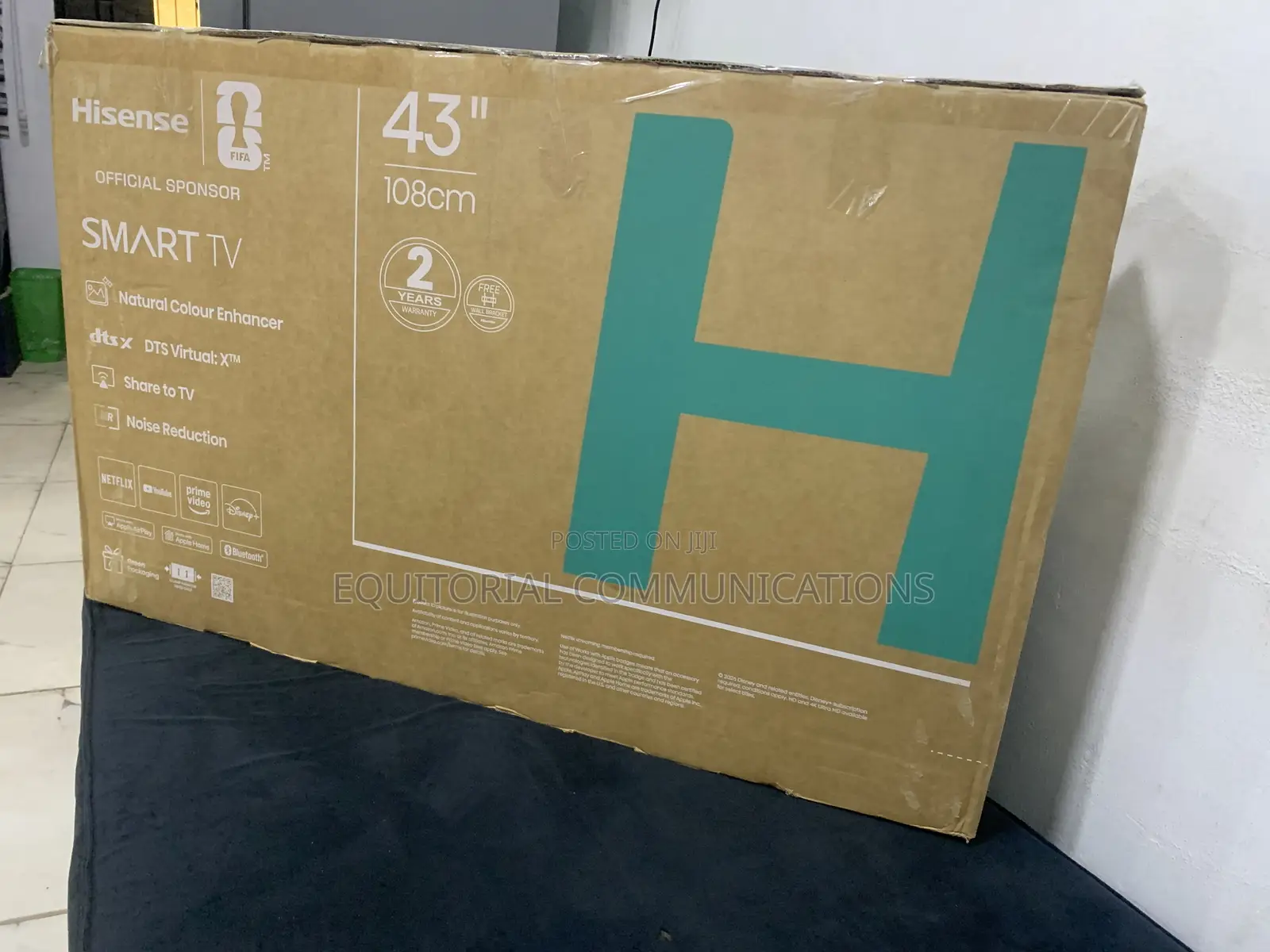 Hisense 43-Inch Smart TV – Modern Entertainment Starts Here