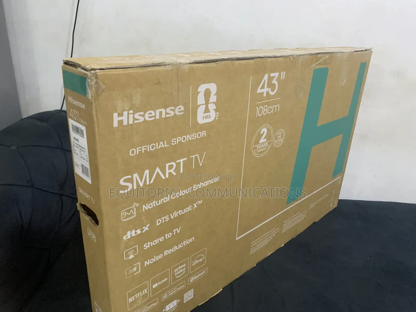 Hisense 43-Inch Smart TV – Modern Entertainment Starts Here