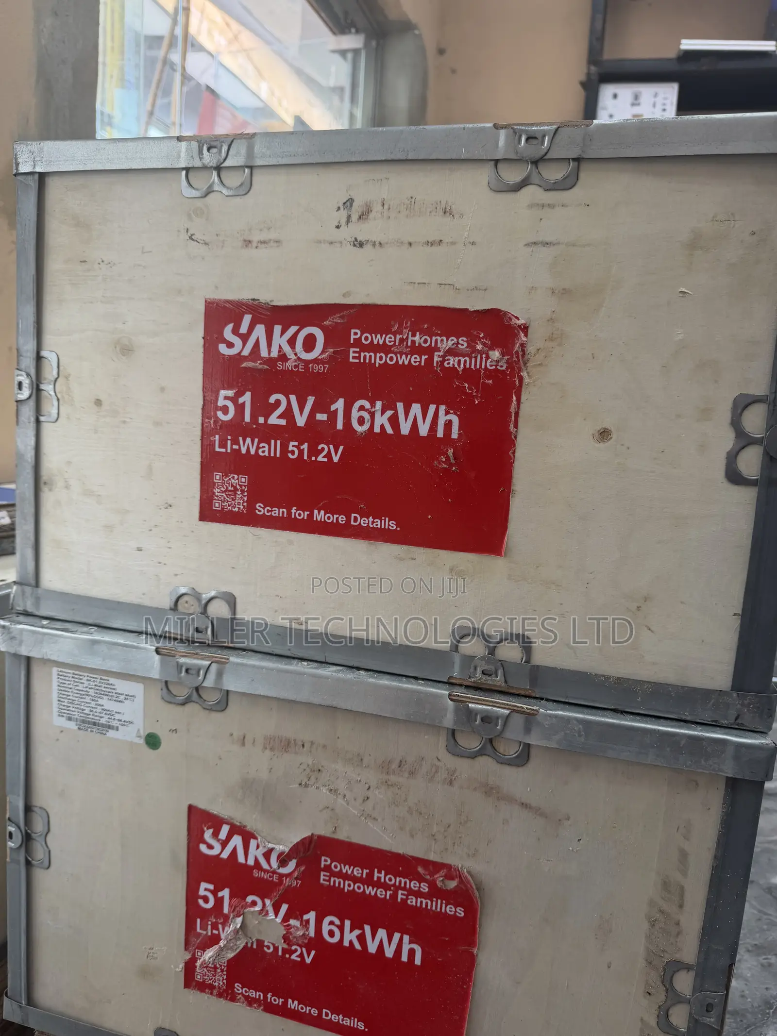 SAKO 48V 16kWh Li-Wall Series Lithium Battery
