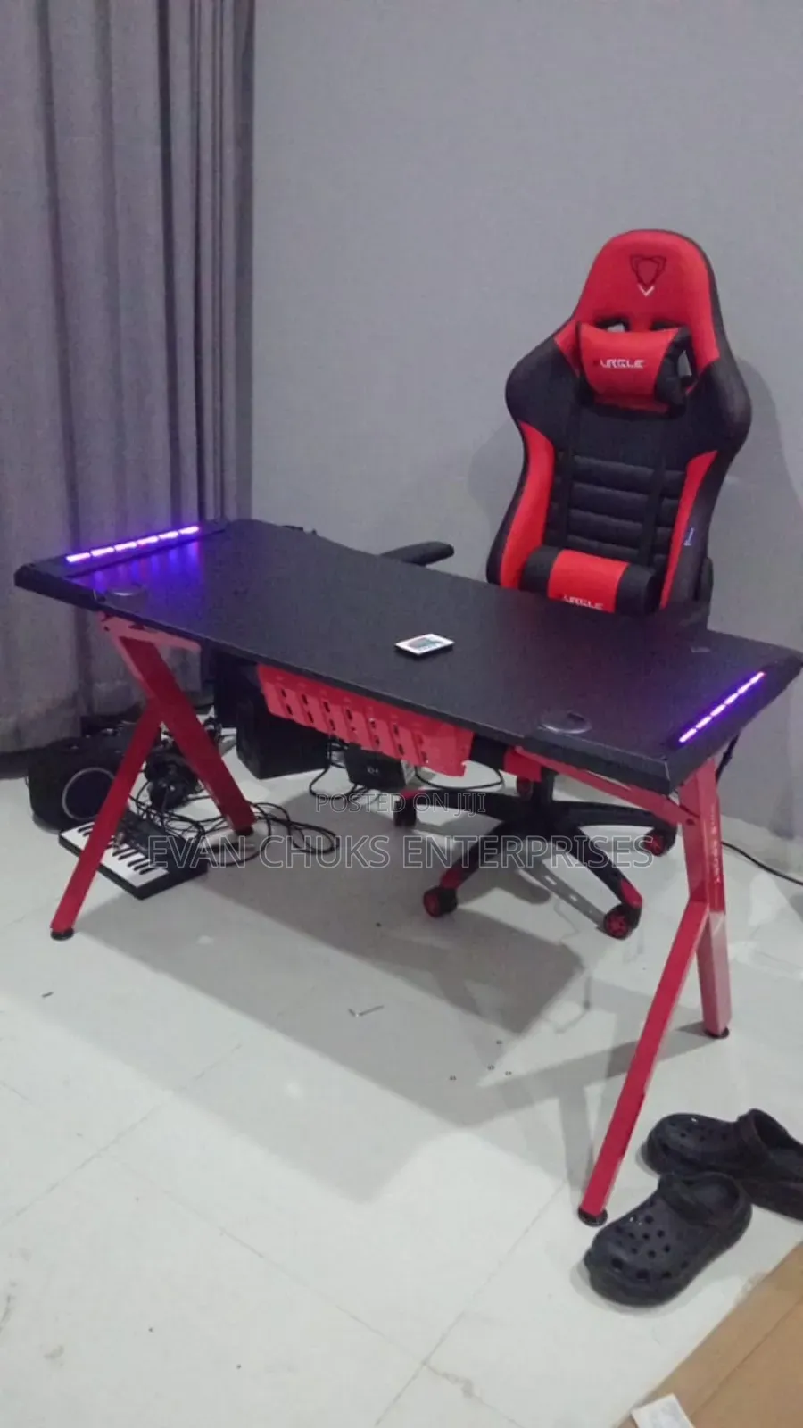 Gaming Chair and Table