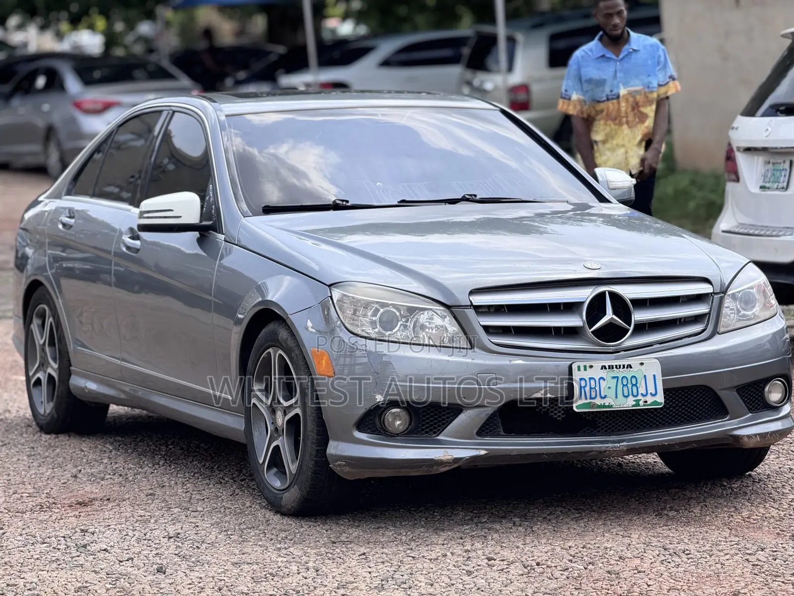 Mercedes-Benz C300 Luxury Sedan RWD (3.0L 6cyl 7A) 2008 Gray