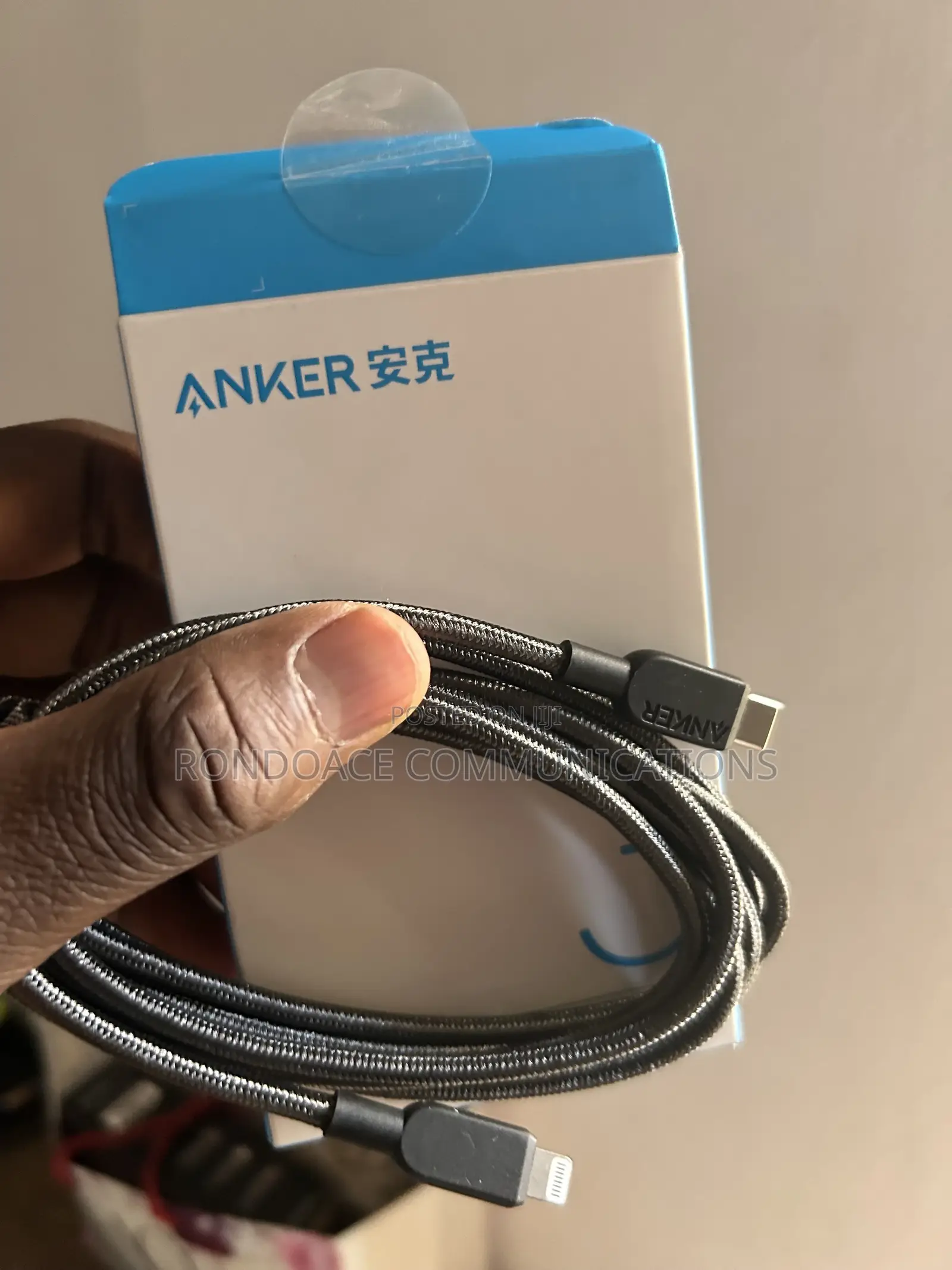 1.8M Anker 100W Type-C to Lightning Cable