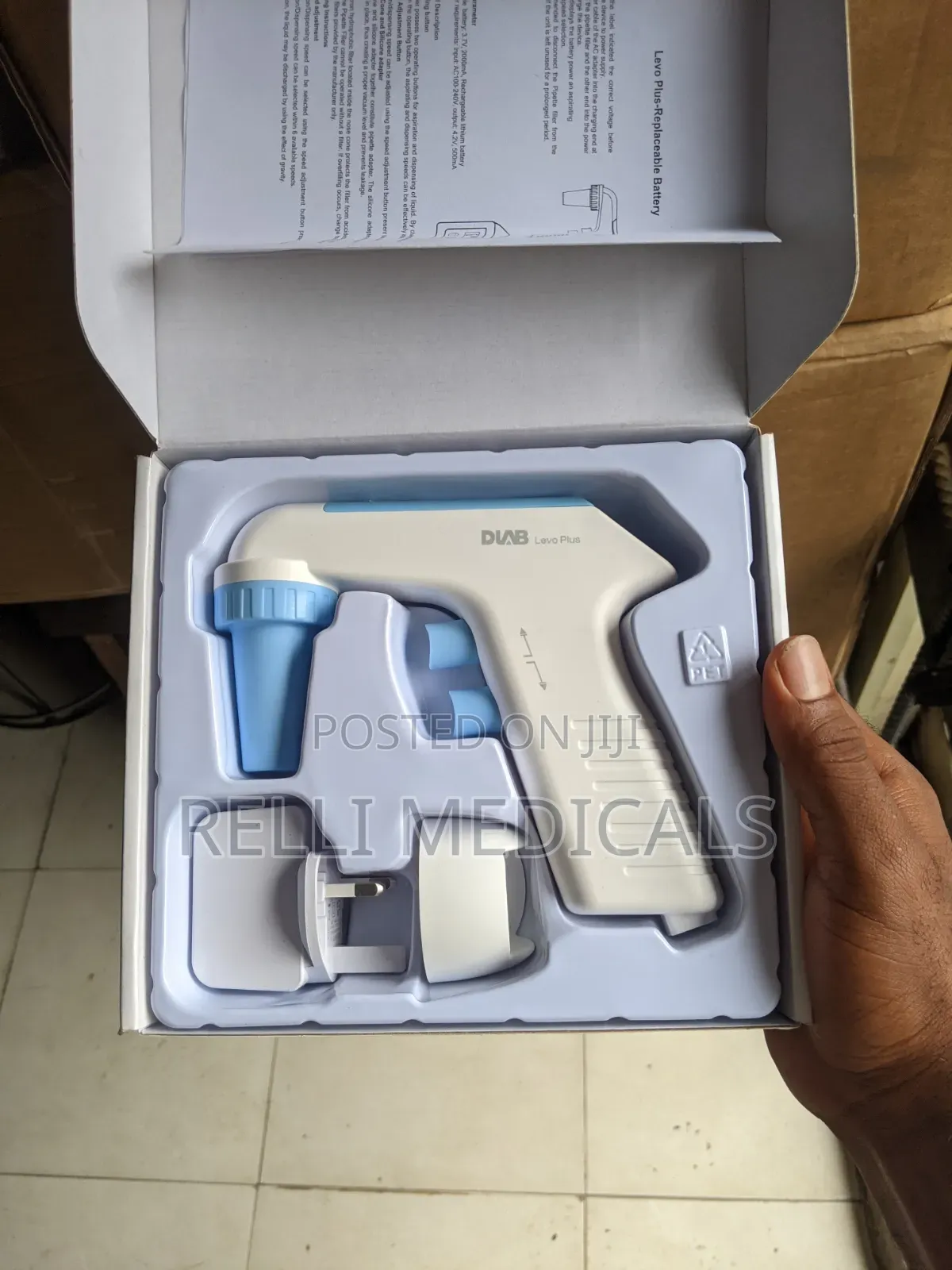 DLAB Levo Plus Motorized Pipette Filler
