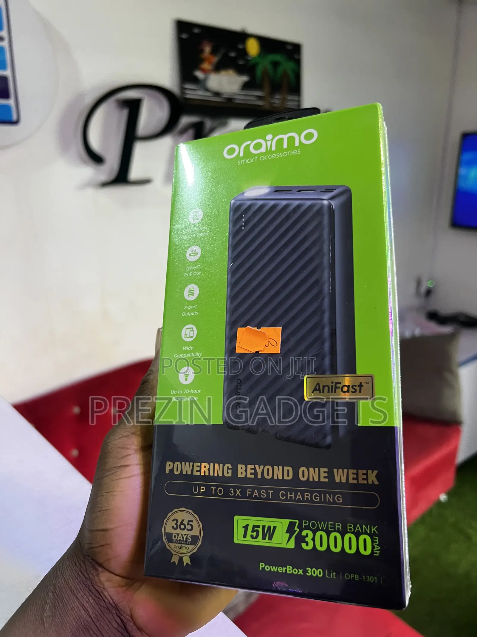 Oraimo 30,000mah Power Bank