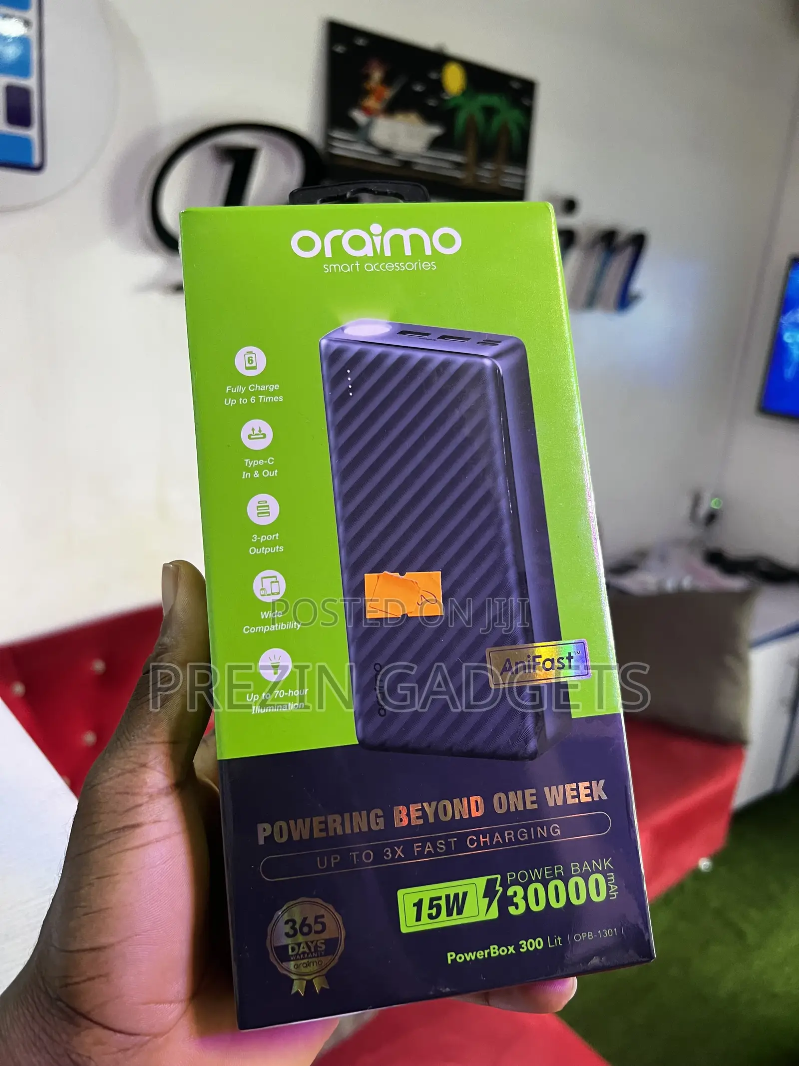 Oraimo 30,000mah Power Bank