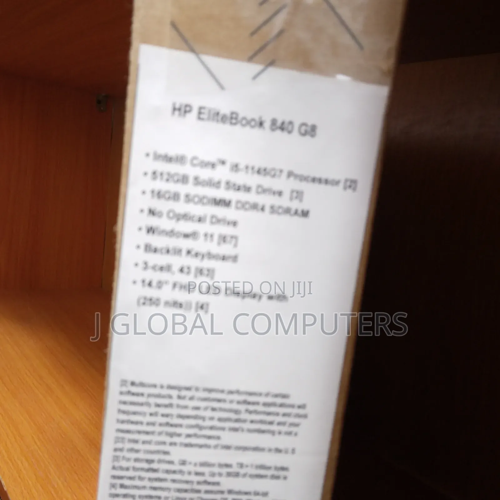 New Laptop HP EliteBook 840 G8 16GB Intel Core i5 SSD 512GB