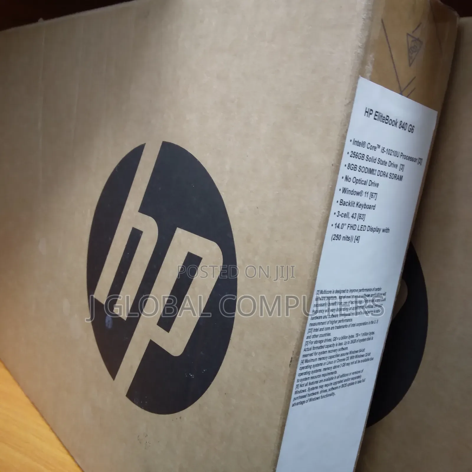 New Laptop HP EliteBook 840 G7 16GB Intel Core i5 SSD 256GB