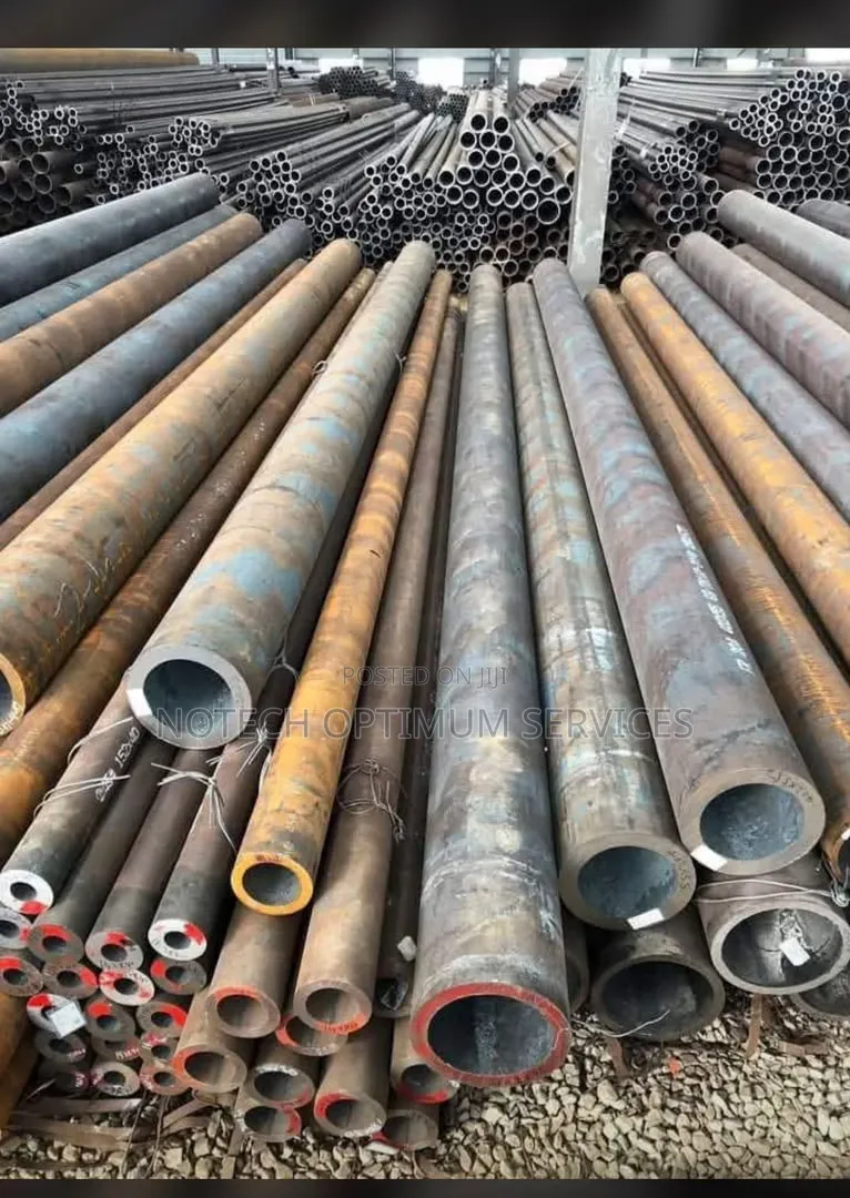 Steel Pipes, Often Categorized as Seamless or Welded Alloy Tubes