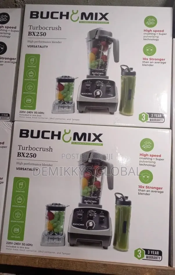 Buchymix Classic 3-in-1 Turbocrush Blender - 3L, (BX250