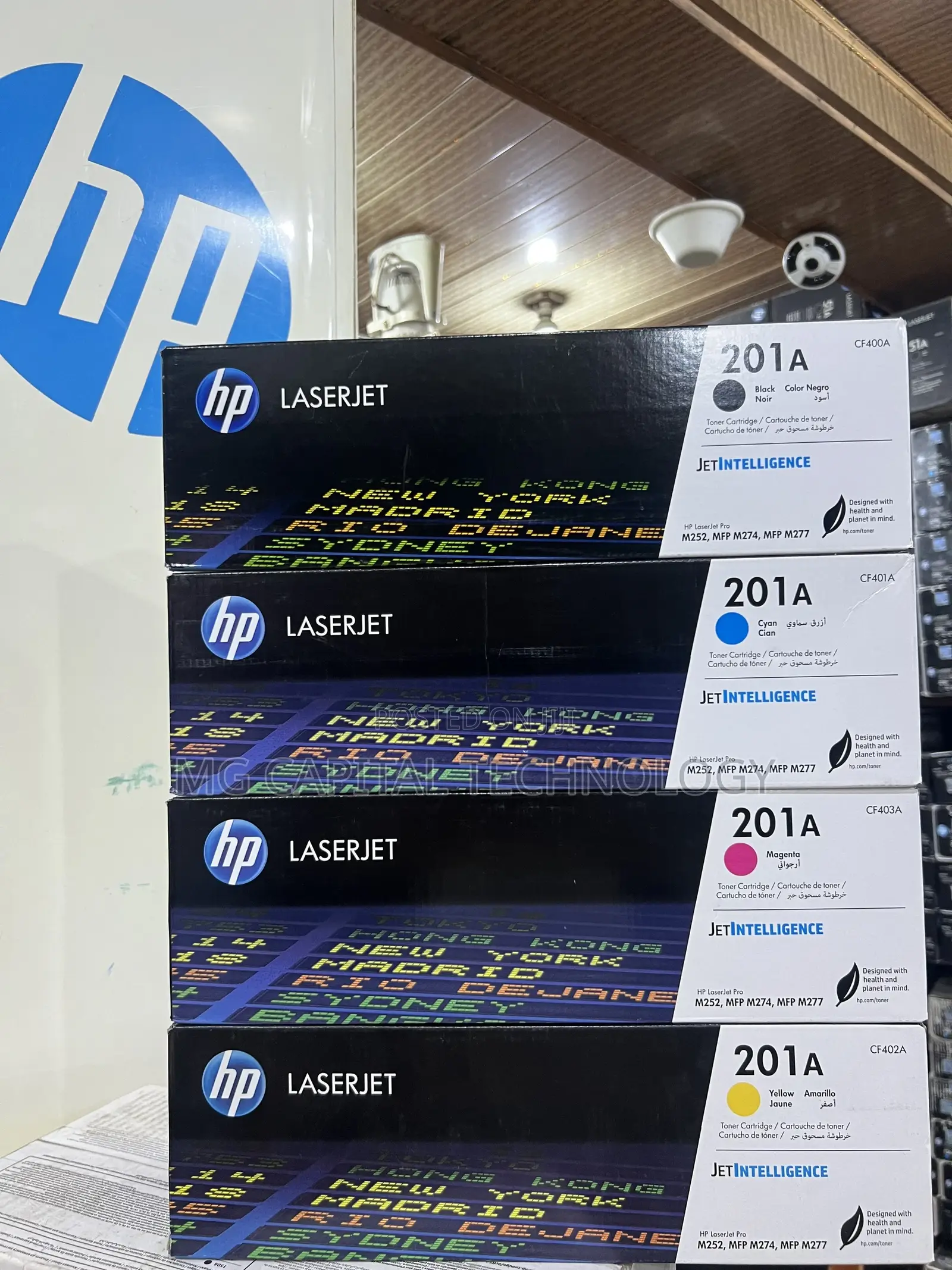 HP 201A Original LaserJet Toner Cartridge for HP Color LaserJet