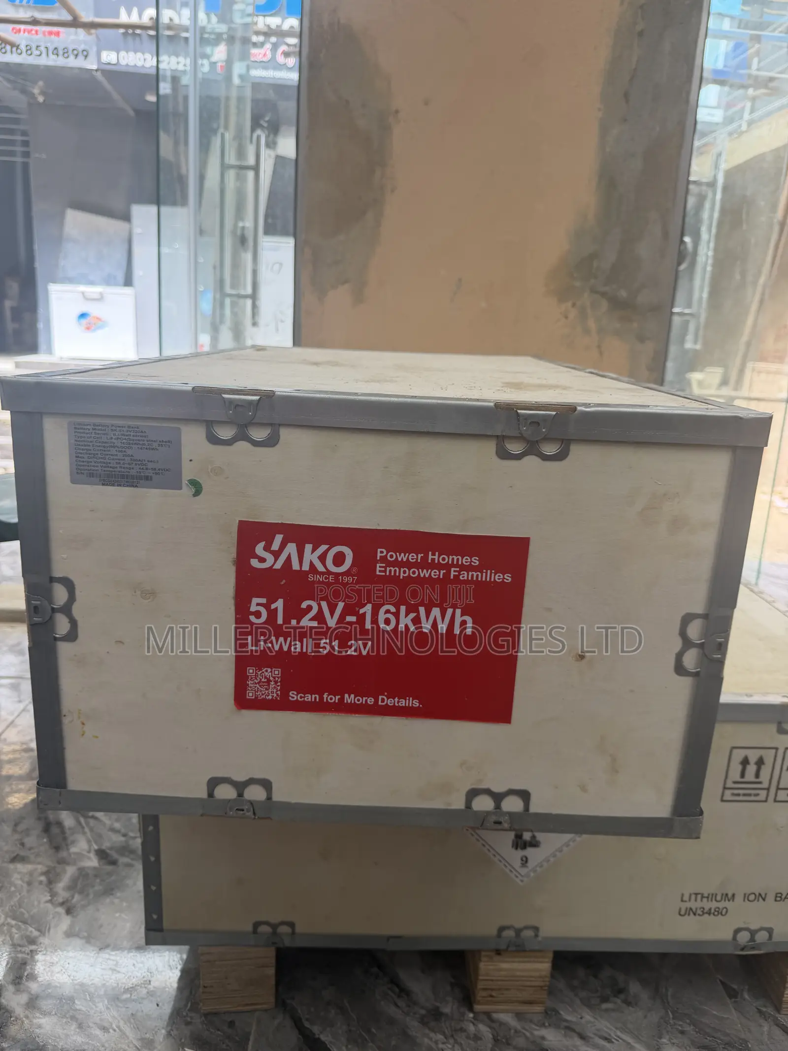 SAKO Li-Wall 16kWh Rechargeable Lithium Battery