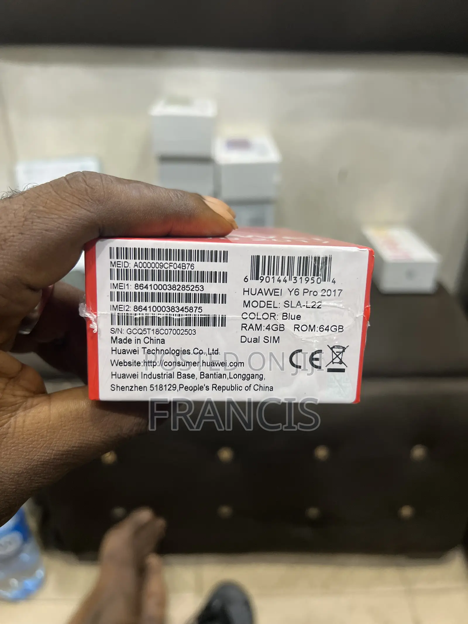 New Huawei Y6 Pro 32 GB Blue