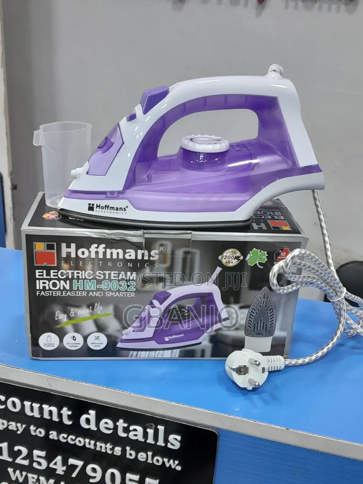 Hoffman Electric Steam Iron
