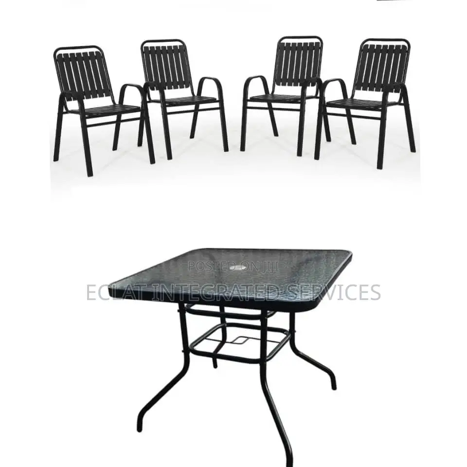 Restaurant/Outdoor/Bar Set Made With Iron