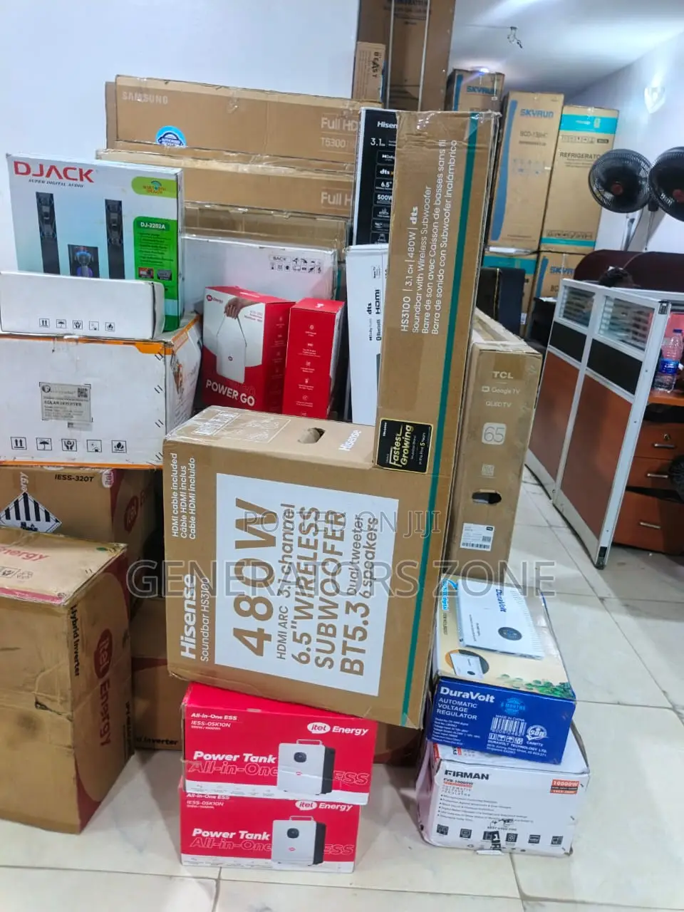 Hisense Sound System With Deep Bass Subwoofer