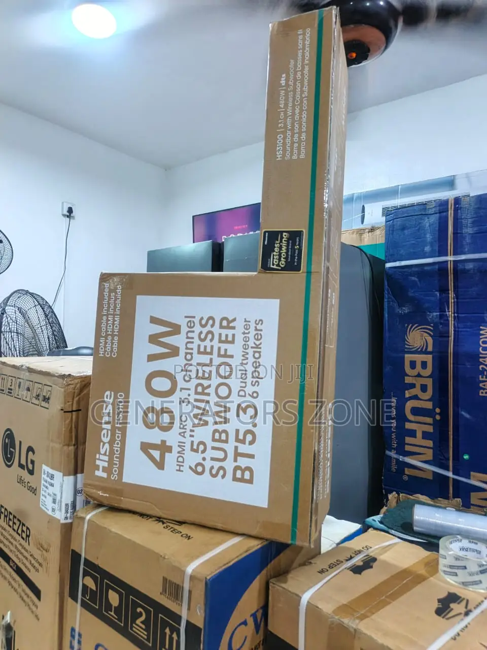 Hisense Sound System With Deep Bass Subwoofer