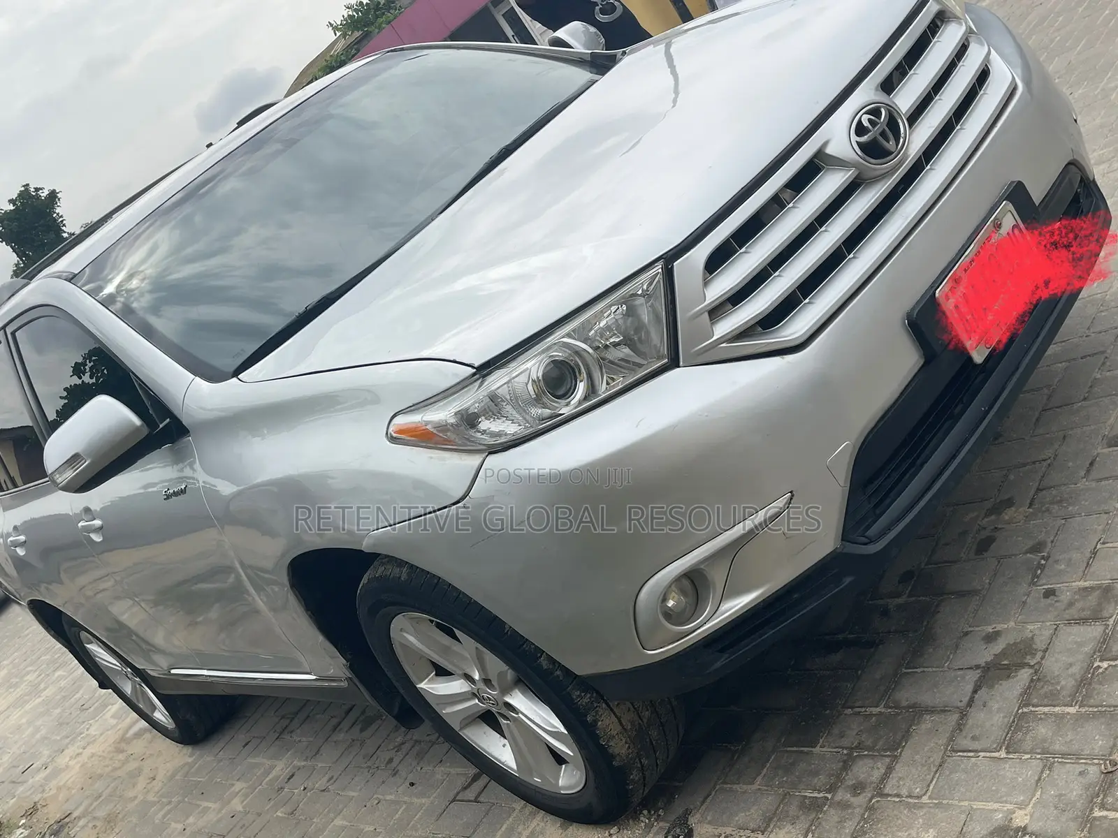 Toyota Highlander Sport 2009 Silver
