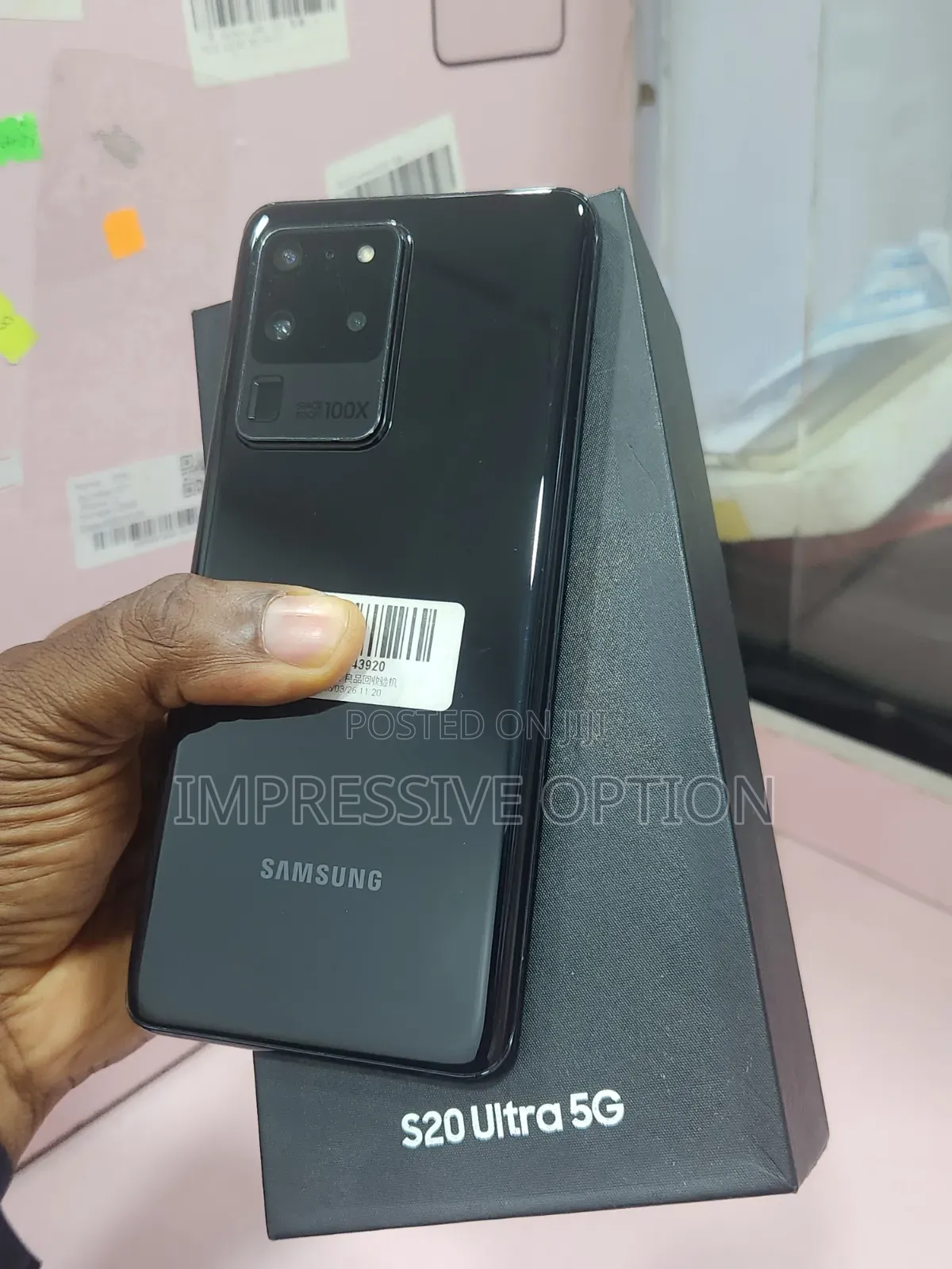 Samsung Galaxy S20 Ultra 5G 256 GB Black