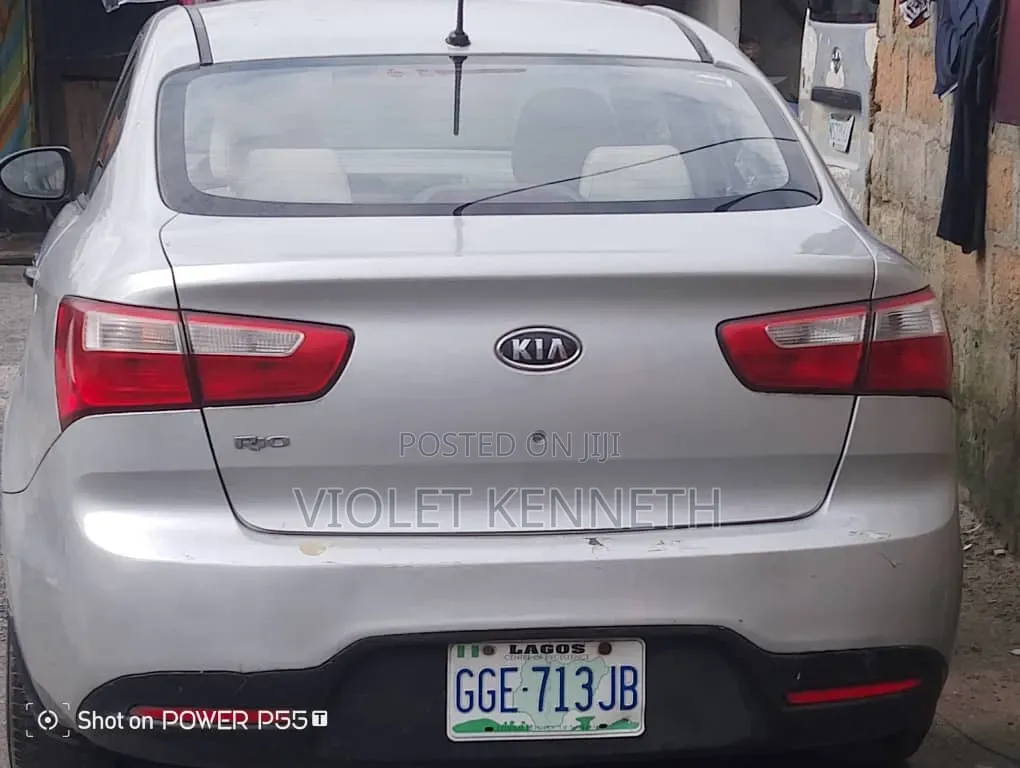 Kia Rio 2010 Silver