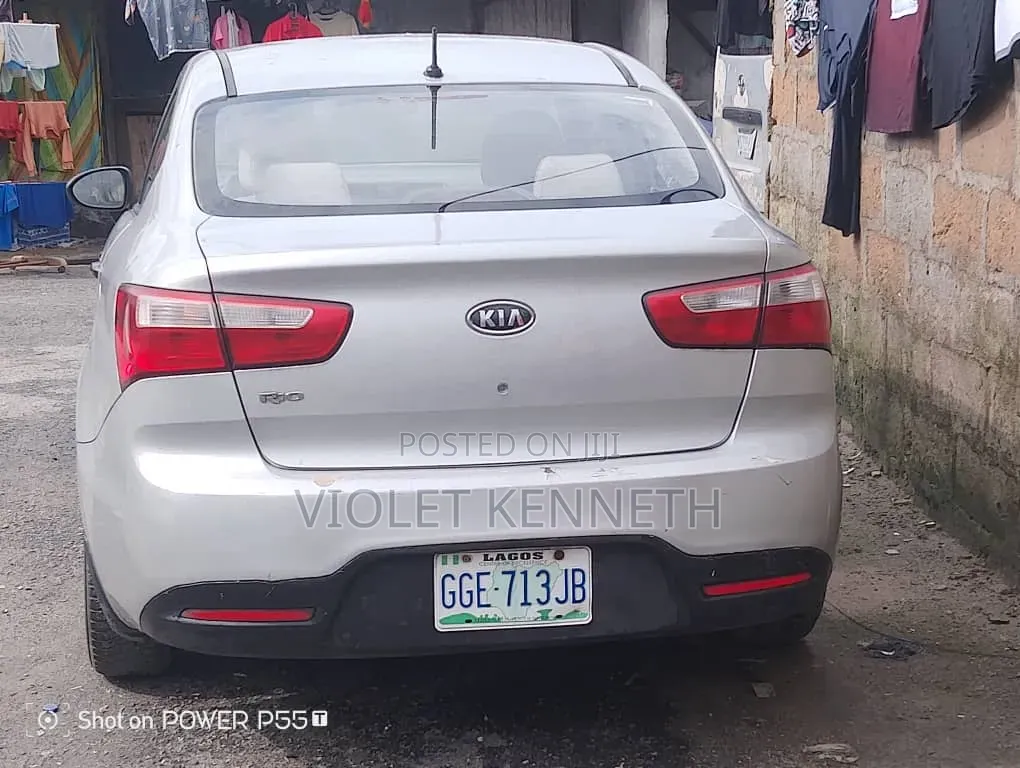 Kia Rio 2010 Silver