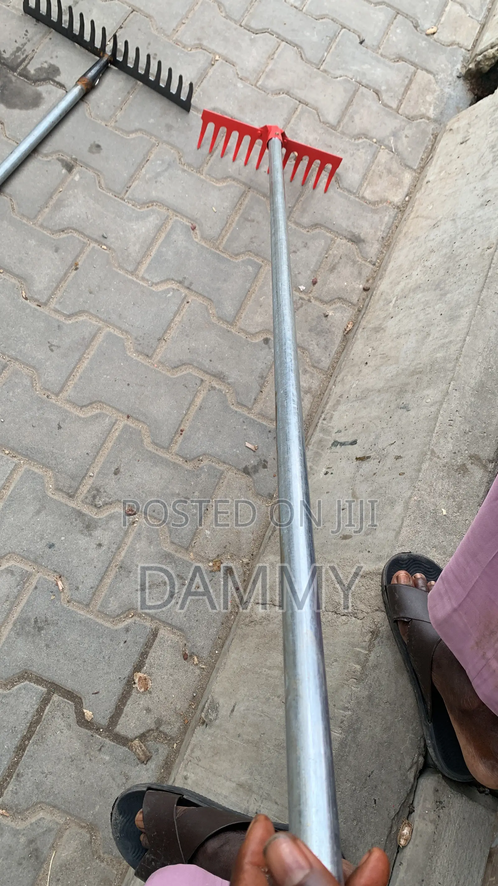 Heavy Duty Soil Rake