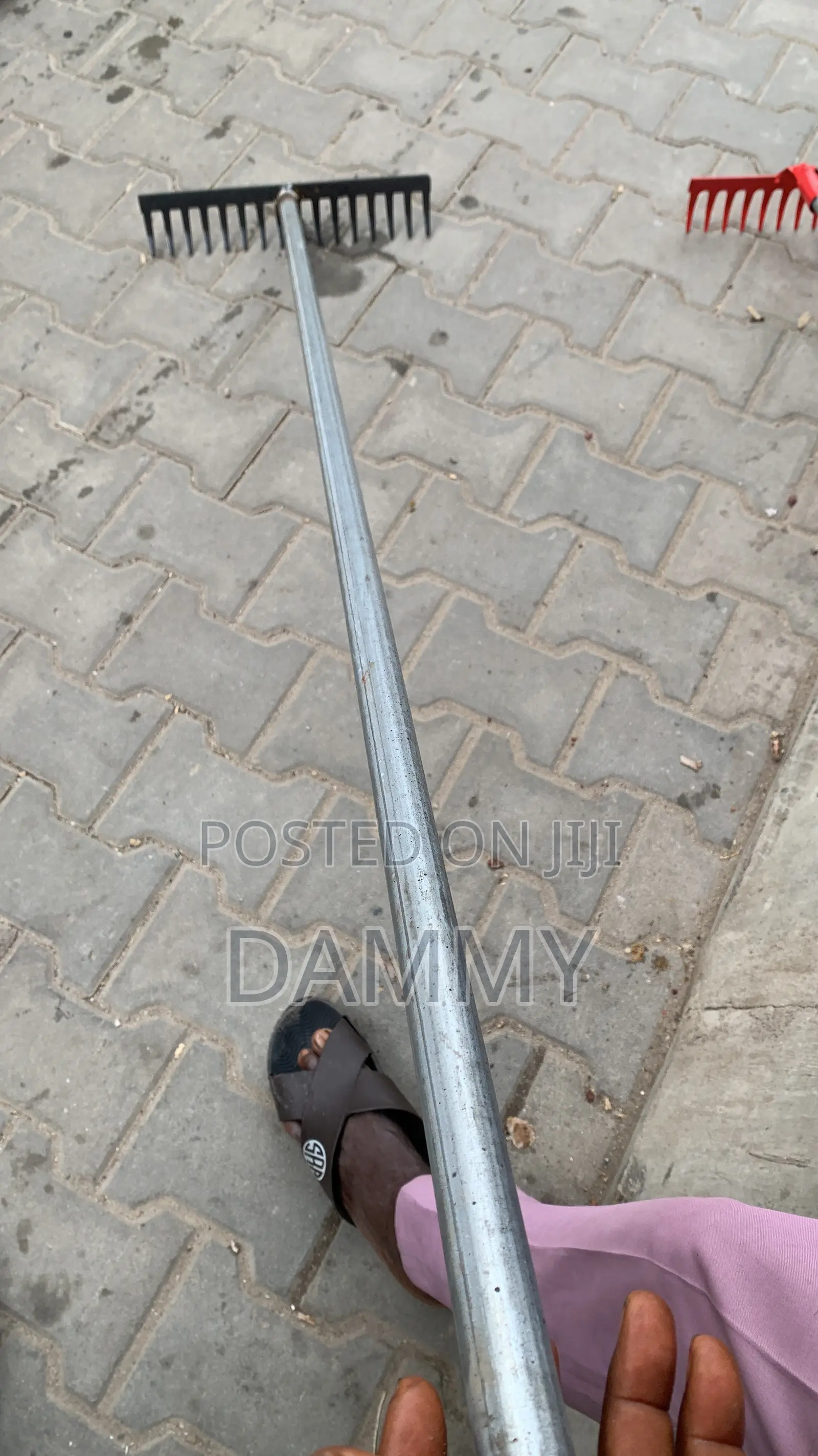 Heavy Duty Soil Rake