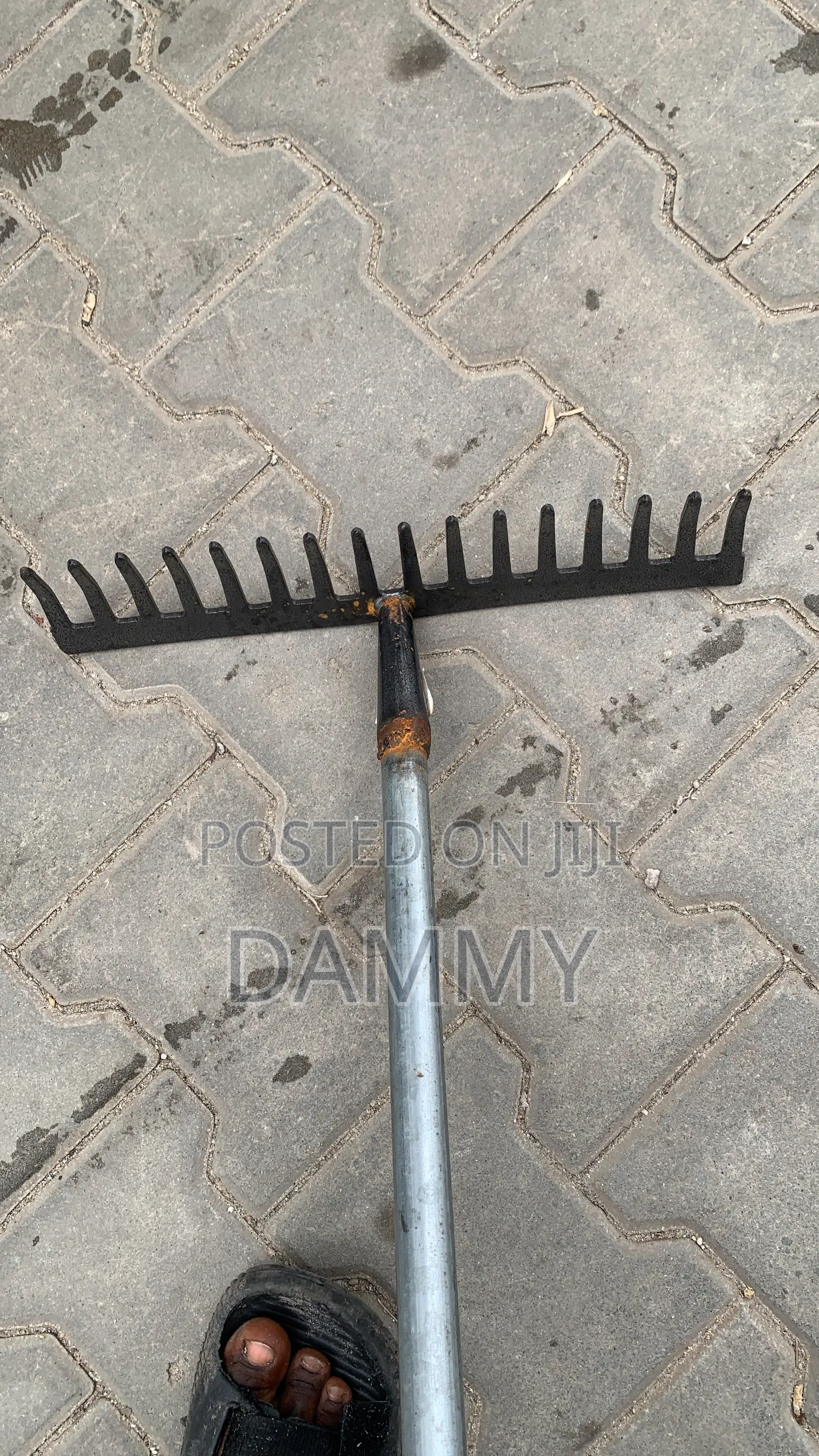 Heavy Duty Soil Rake