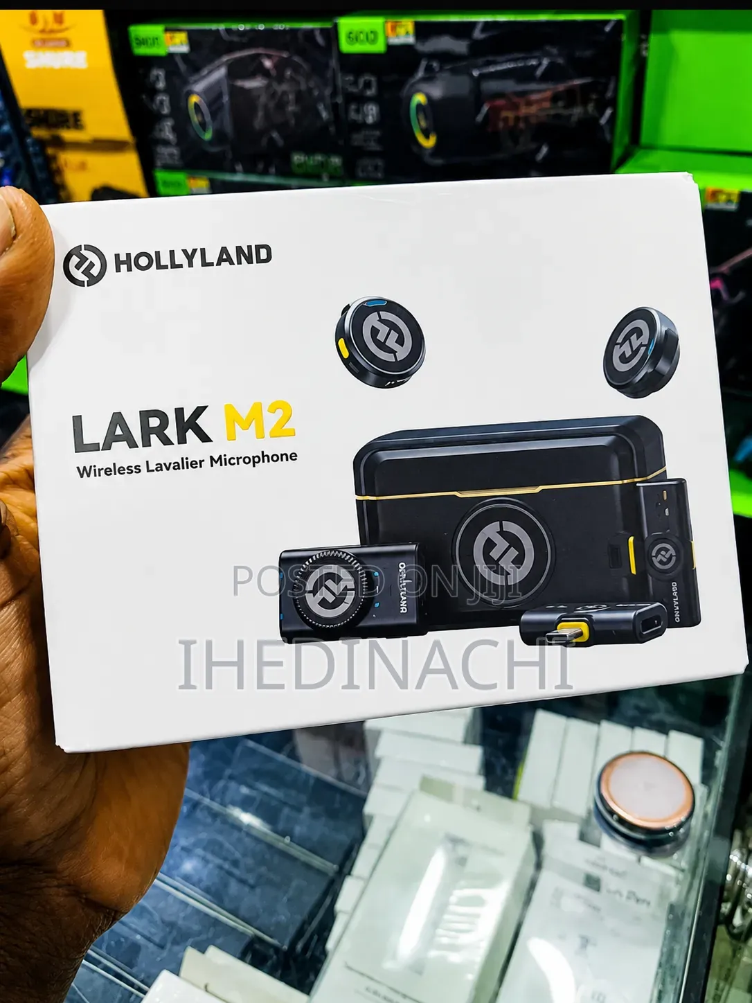 Hollyland Lark M2 Wireless Lavalier Microphone for Camera Phones