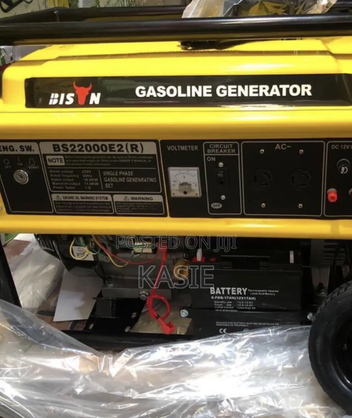 Bs22000e2r 13kva Bison Petrol Remote Starts Generator