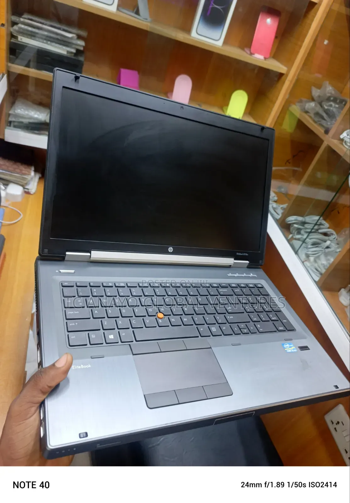 Laptop HP EliteBook 8760W 8GB Intel Core i5 HDD 500GB