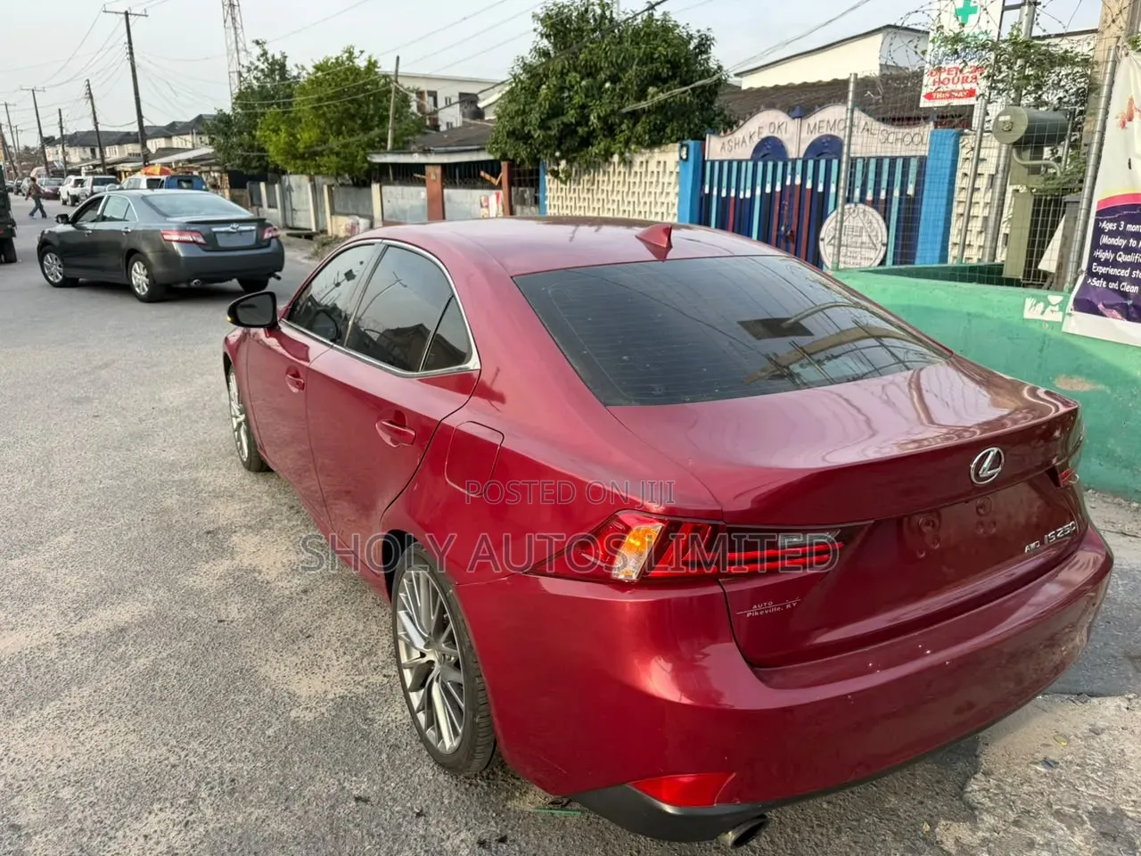 Lexus IS 2015 Red